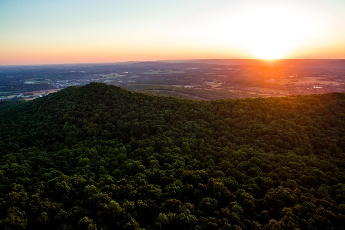 Sunrise over Huntsville